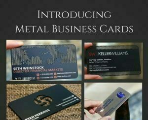 Introducing Metal Business Cards