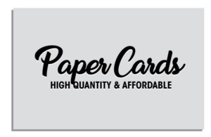 Paper Business Cards vs Metal Cards