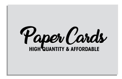 Paper Business Cards vs Metal Cards
